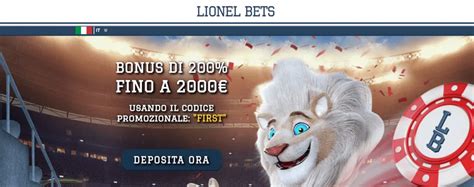 Lionel Bets Casino Codigo Promocional