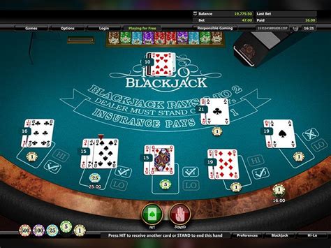 Livre Real Partida De Blackjack Online