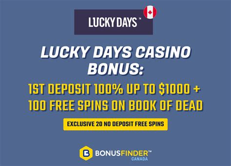 Lucky Days Casino Codigo Promocional