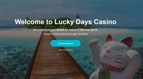 Lucky Days Casino Login