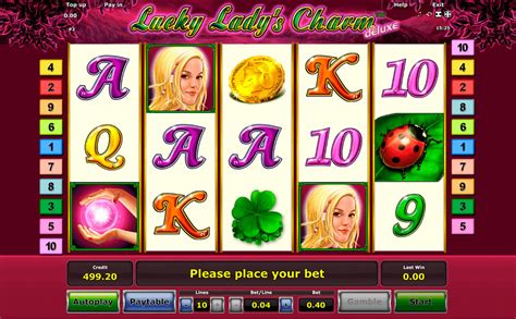Lucky Lady S Charm Deluxe Slot - Play Online
