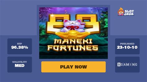 Maneki 88 Fortunes Bodog