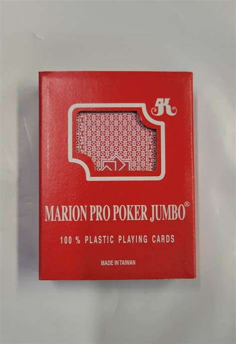 Marion Poker Pro Jumbo