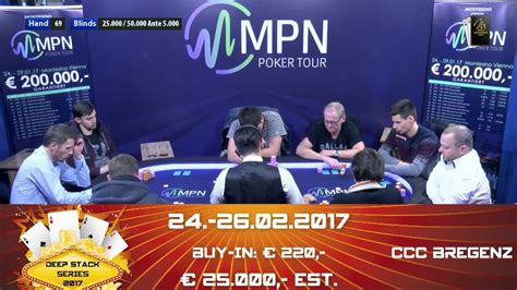 Mpn Poker Tour Ao Vivo