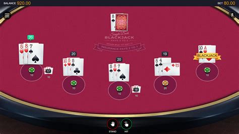 Multihand Vegas Single Deck Blackjack Novibet