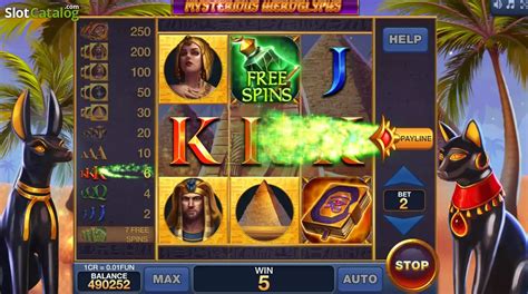 Mysterious Hieroglyphs 3x3 Slot - Play Online