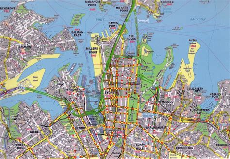 O Cassino De Cais Mapa De Sydney