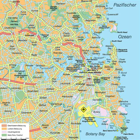 O Cassino De Estrela Mapa De Sydney