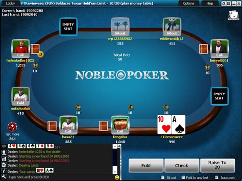 O Noble Poker Download