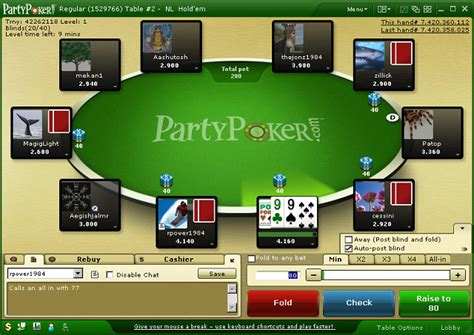 O Party Poker Sur Android