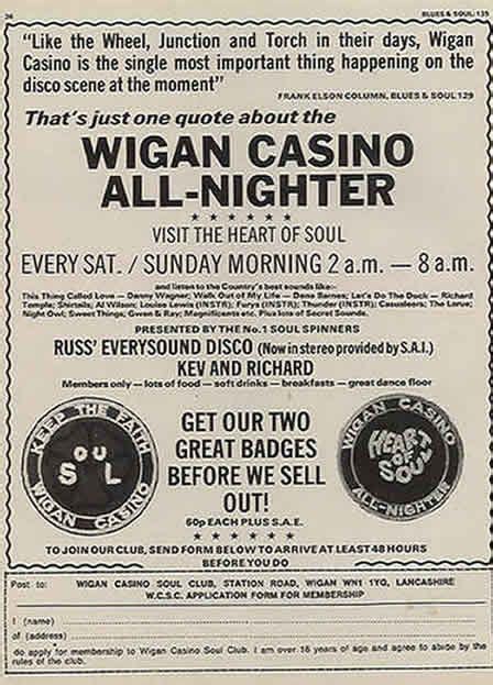 Original Wigan Casino Cartazes