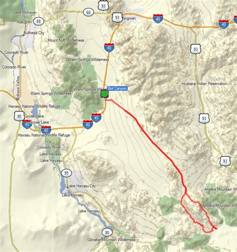 Pagina Arizona Slot Canions Mapa