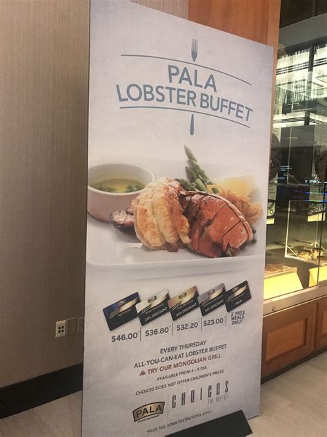 Pala De Casino Piscina Menu