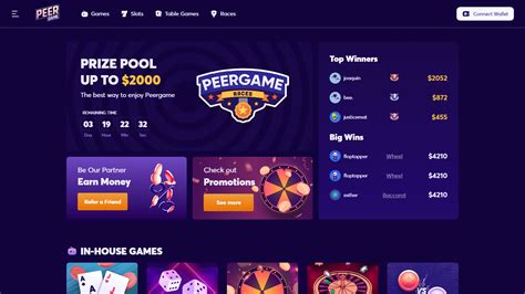 Peergame Casino App