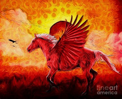 Pegasus Rising Blaze