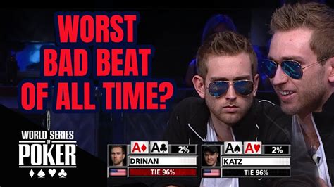 Pior Poker Bad Beat Sempre Historia