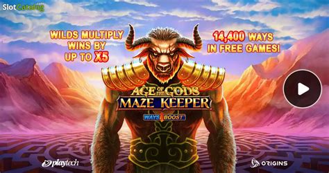 Play Age Of The Gods Maze Keeper Slot