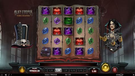 Play Alice Cooper Tome Of Madness Slot