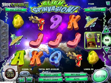 Play Alien Spinvasion Slot