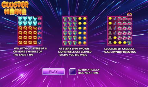 Play Cluster Mania Slot