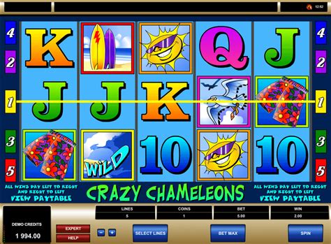 Play Crazy Chameleons Slot
