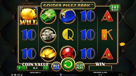 Play Golden Piggy Bank Slot