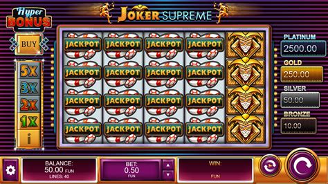 Play Joker Supreme Slot