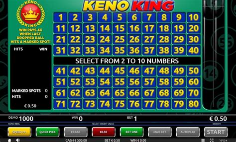 Play Keno King Slot