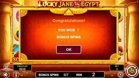 Play Lucky Jane In Egypt Slot
