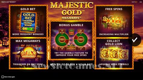 Play Majestic Gold Megaways Slot