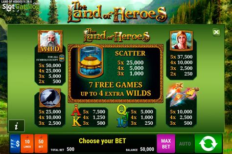 Play The Land Of Heroes Slot