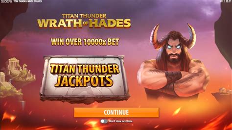 Play Titan Thunder Wrath Of Hades Slot