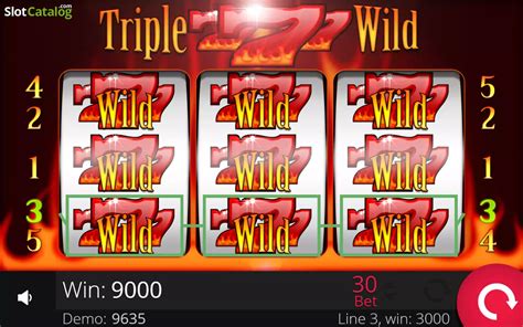 Play Triple Wild Seven Slot