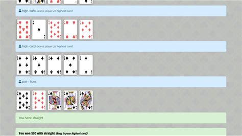 Poker Avaliador Javascript