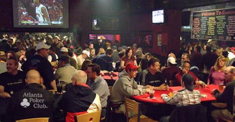 Poker Bares Em Atlanta