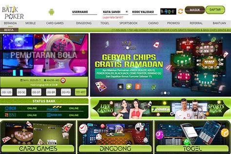 Poker Batik Online