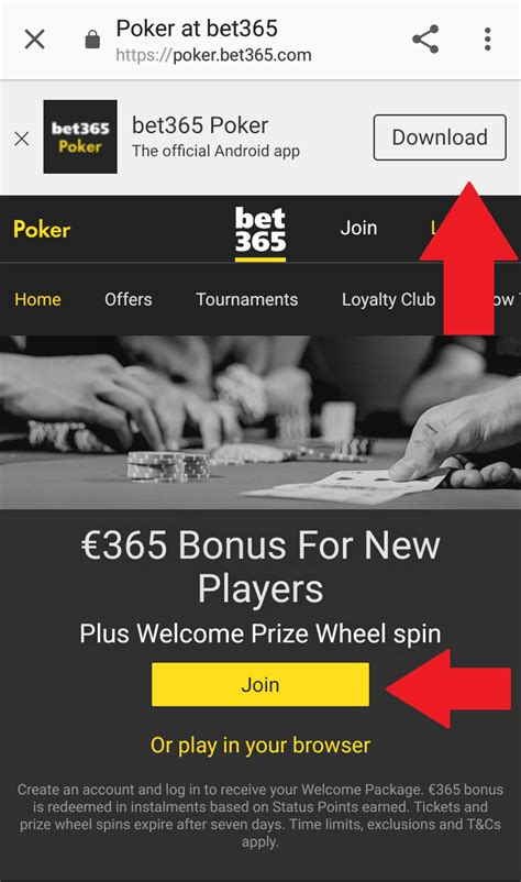 Poker Bet365 Download