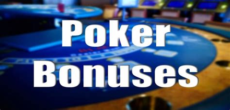 Poker Bonus Gratis Online