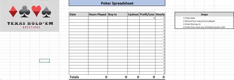 Poker De Pagamento Calculadora Excel