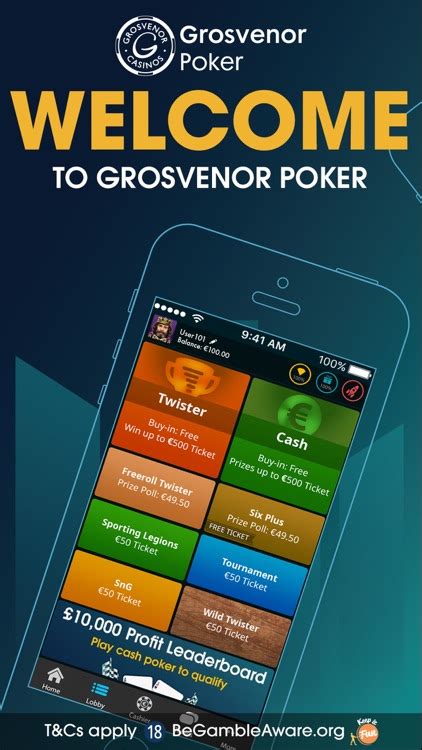 Poker Grosvenor Enterrar Nova Estrada