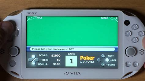 Poker Na Ps Vita