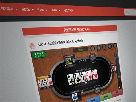 Poker Online Australia Banido