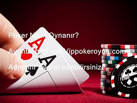 Poker Oyuncusu Olmak