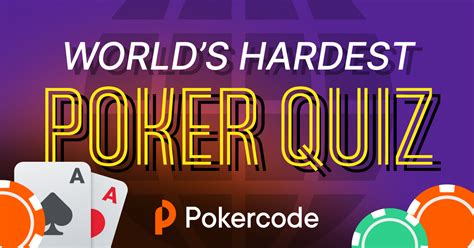 Poker Quiz 50