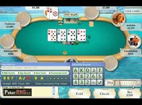 Poker Rng 6 0 Software De Poker