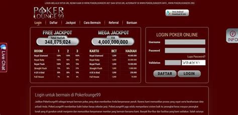 Pokerlounge99   Daftar De Poker Online Indonesia