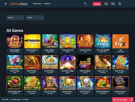 Primebetz Casino Login