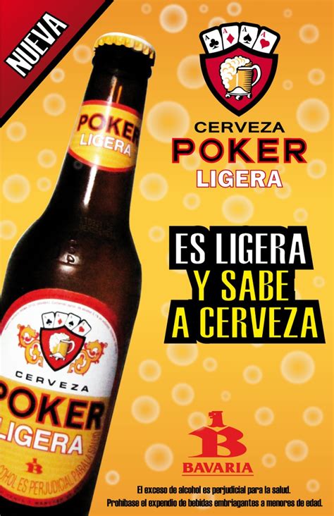 Publicidad Cerveza Poker Ligera