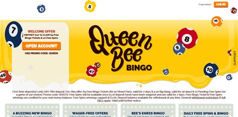 Queen Bee Bingo Casino