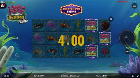 Reef Adventures Scratch 888 Casino